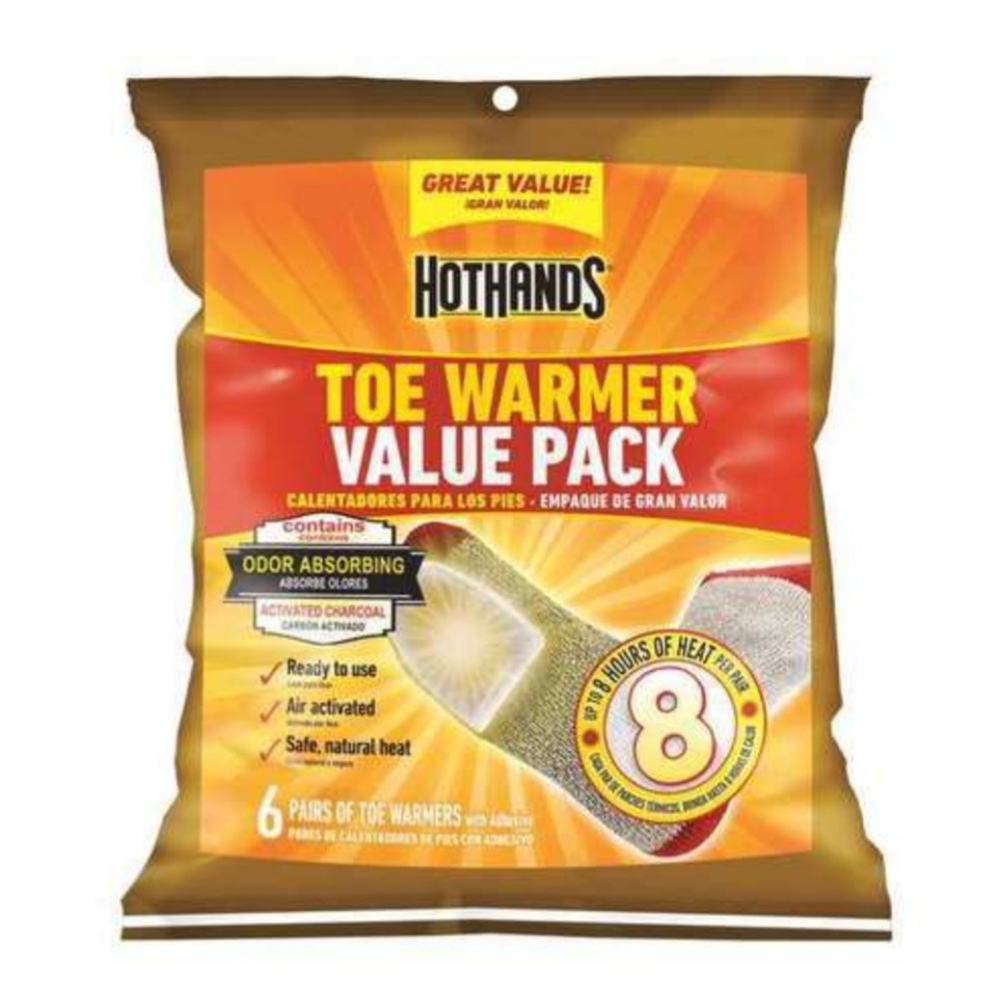 🆕️ HotHands Toe Warmers 6 Pair Best Value Pack
